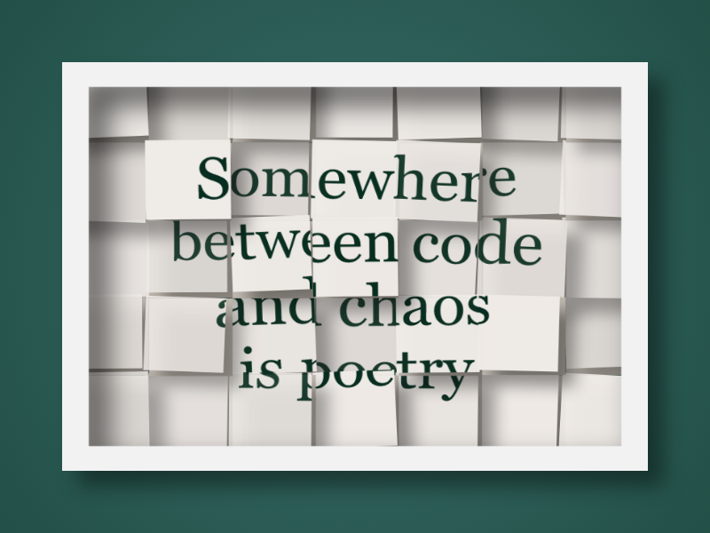 The Metaphor Machine #34055