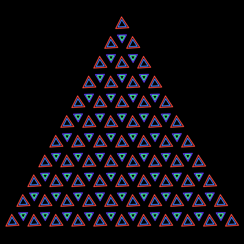 Your Brain on Triangles #10