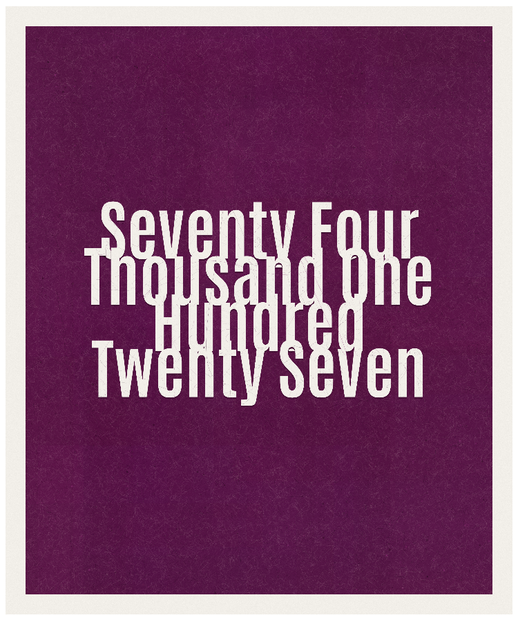 Count #74127
