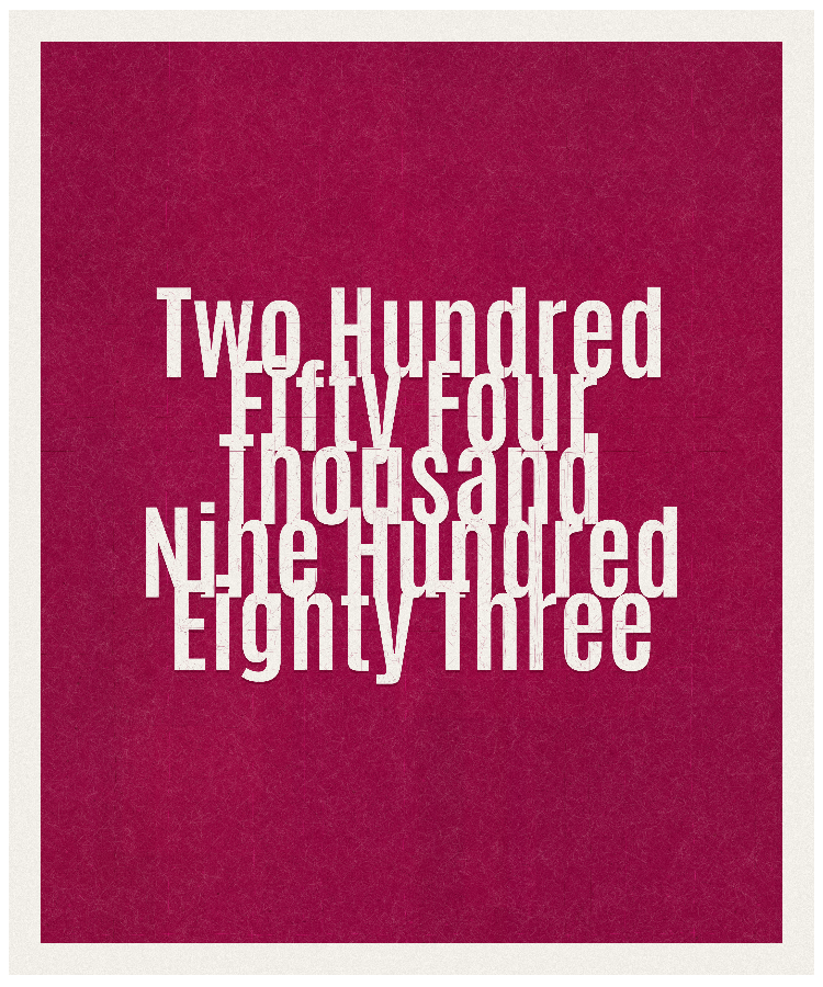 Count #254983