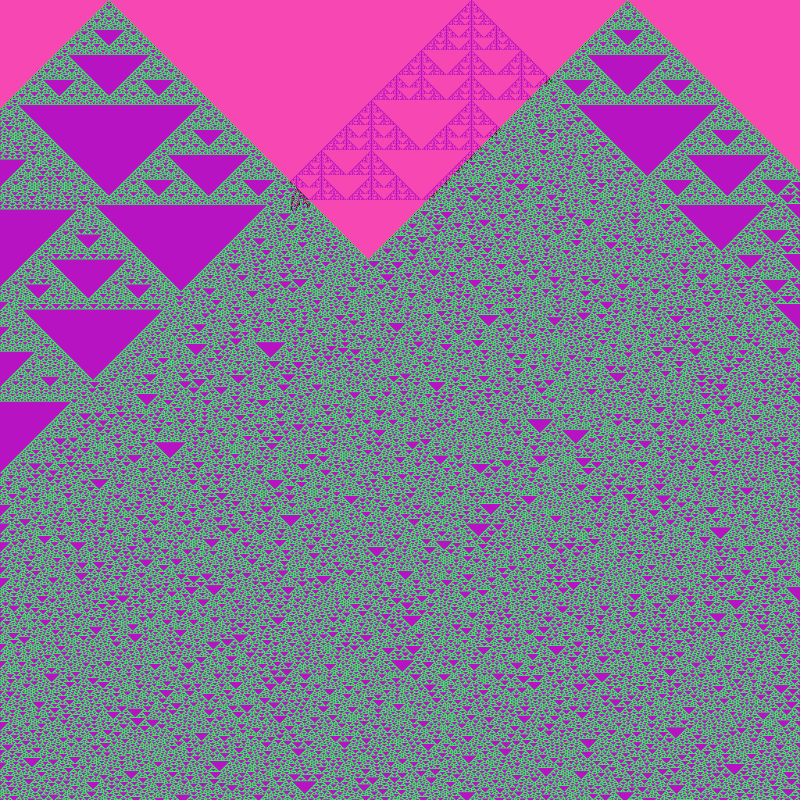 Totalistic Cellular Automata #163