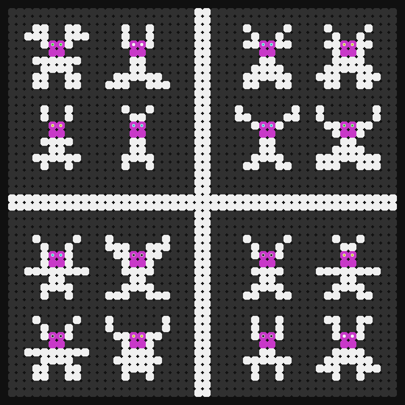 8x8 Pixel Creatures #1