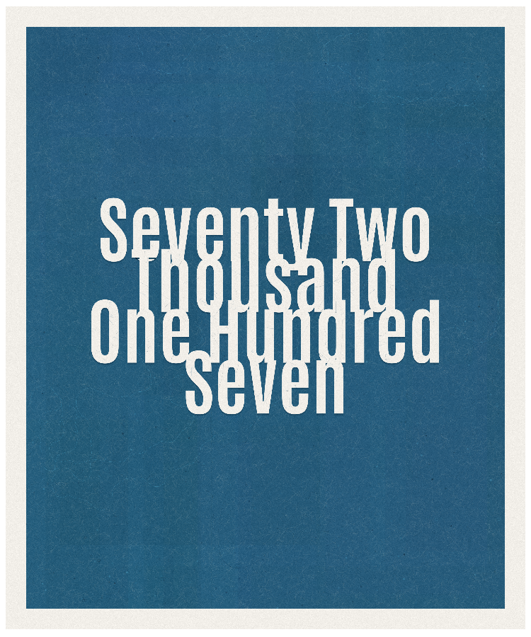 Count #72107