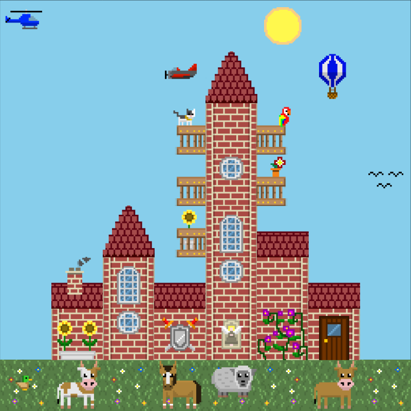 2D Mansion #802