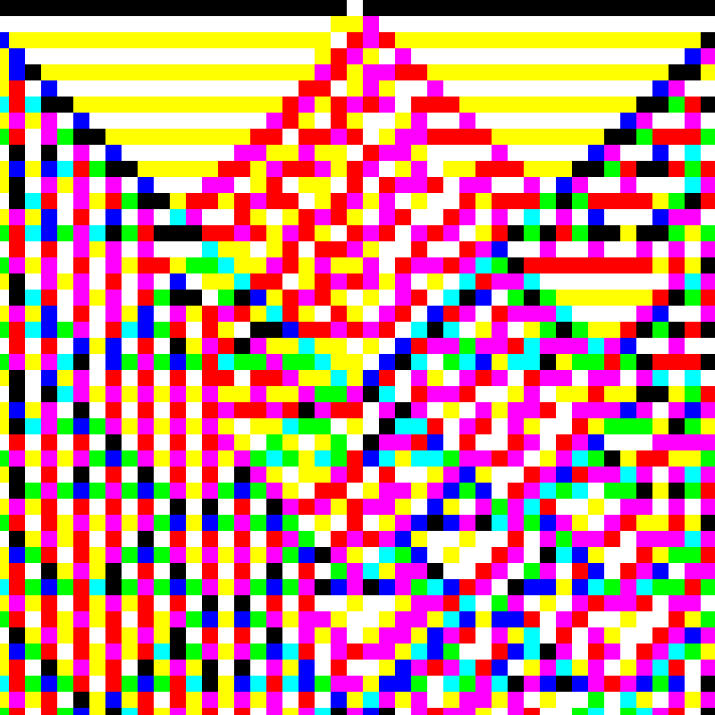 RGB Elementary Cellular Automaton #359