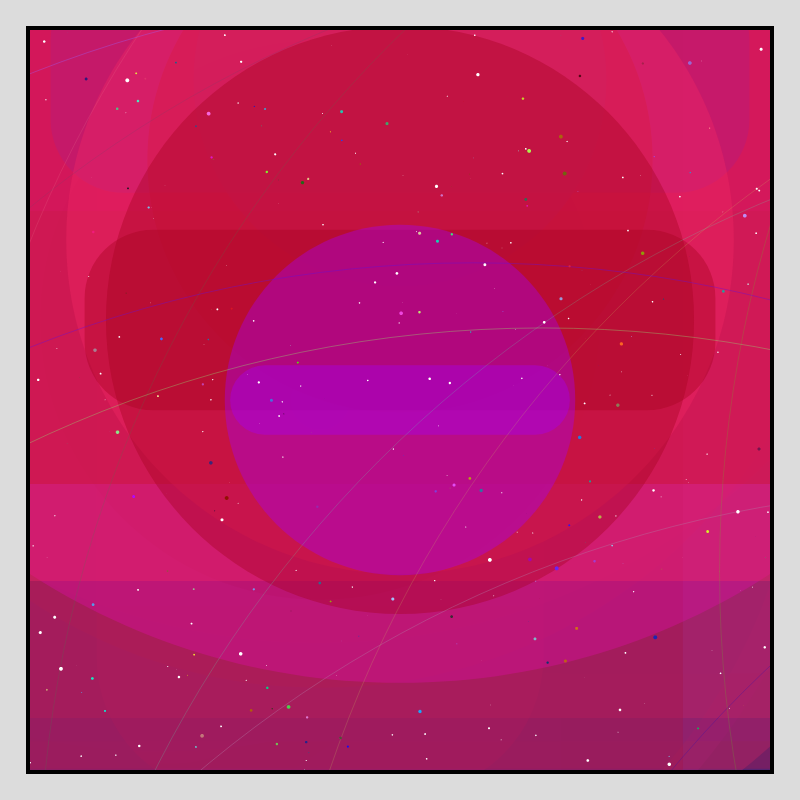 Color Field Starry B #5