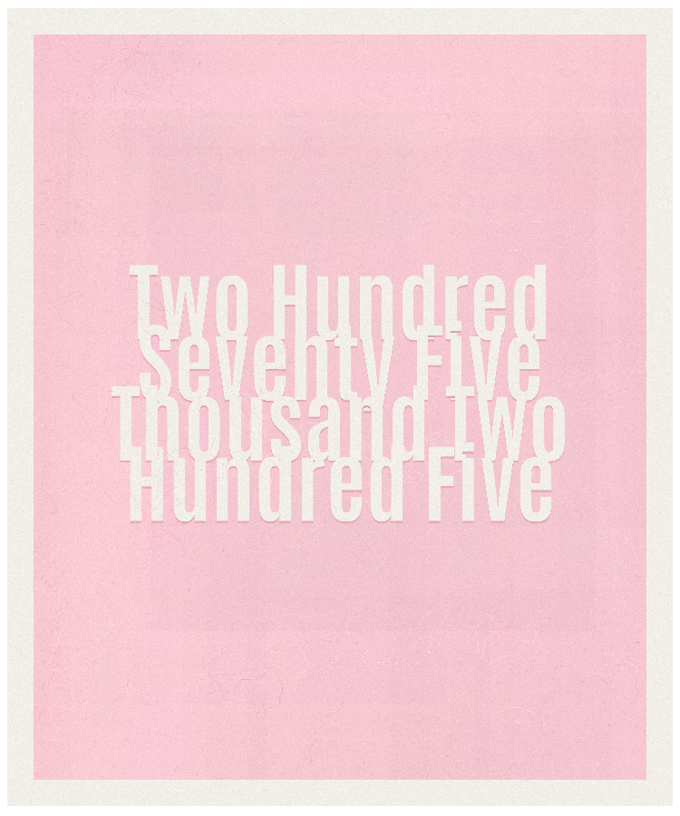 Count #275205
