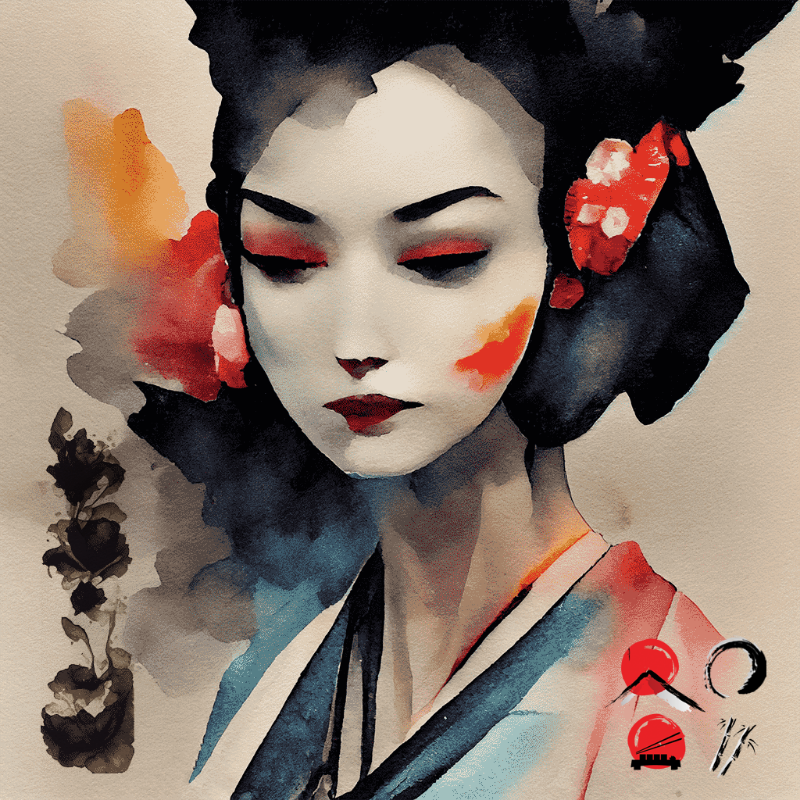 Black Rose and Geisha #15