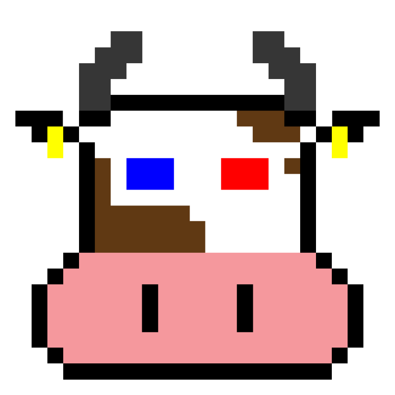 pixel cow #21