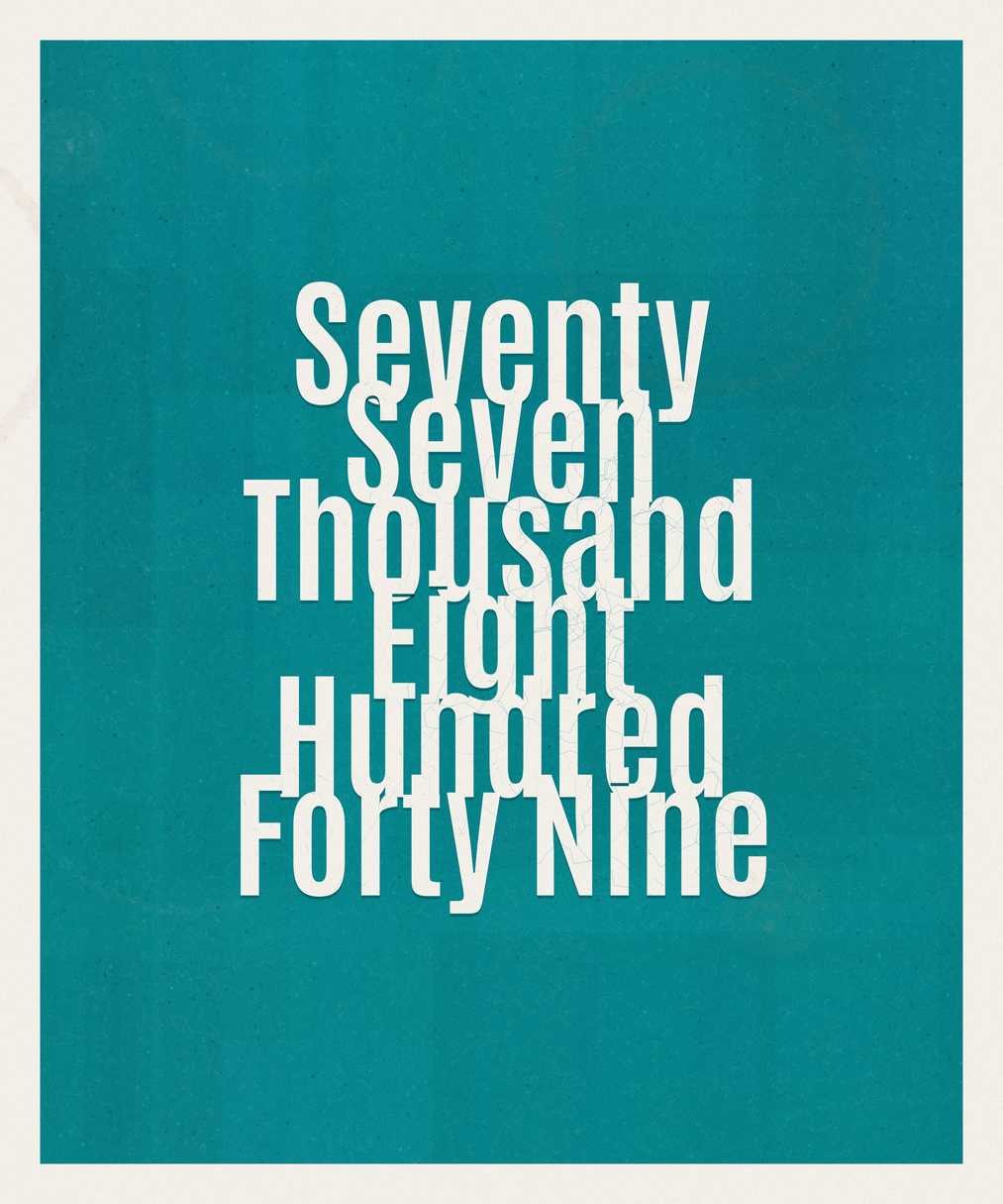 Count #77849