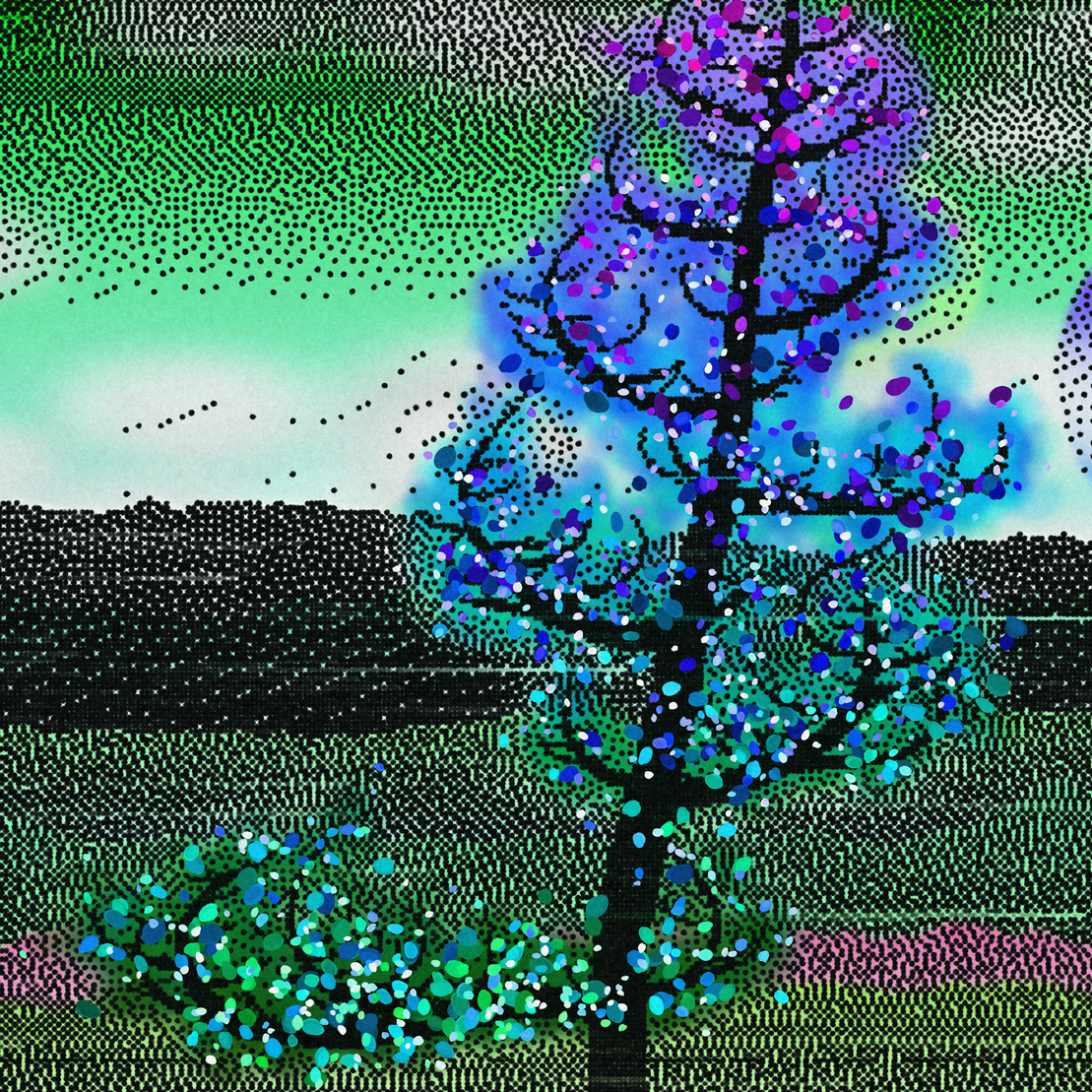 Dithered Branches #13