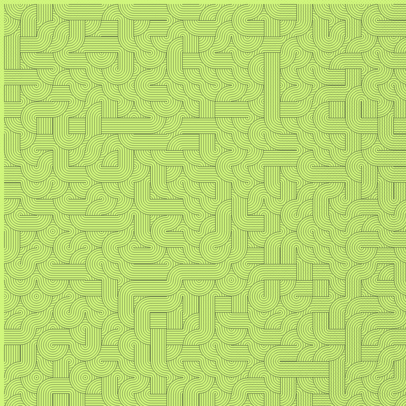 Dirty Interlaced Truchet Tiles #42