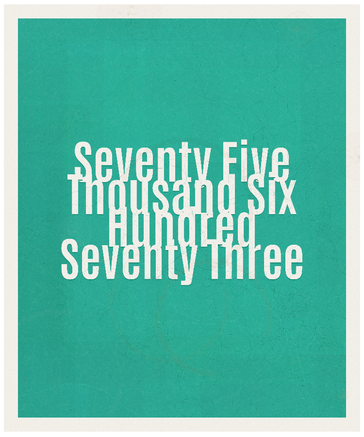 Count #75673