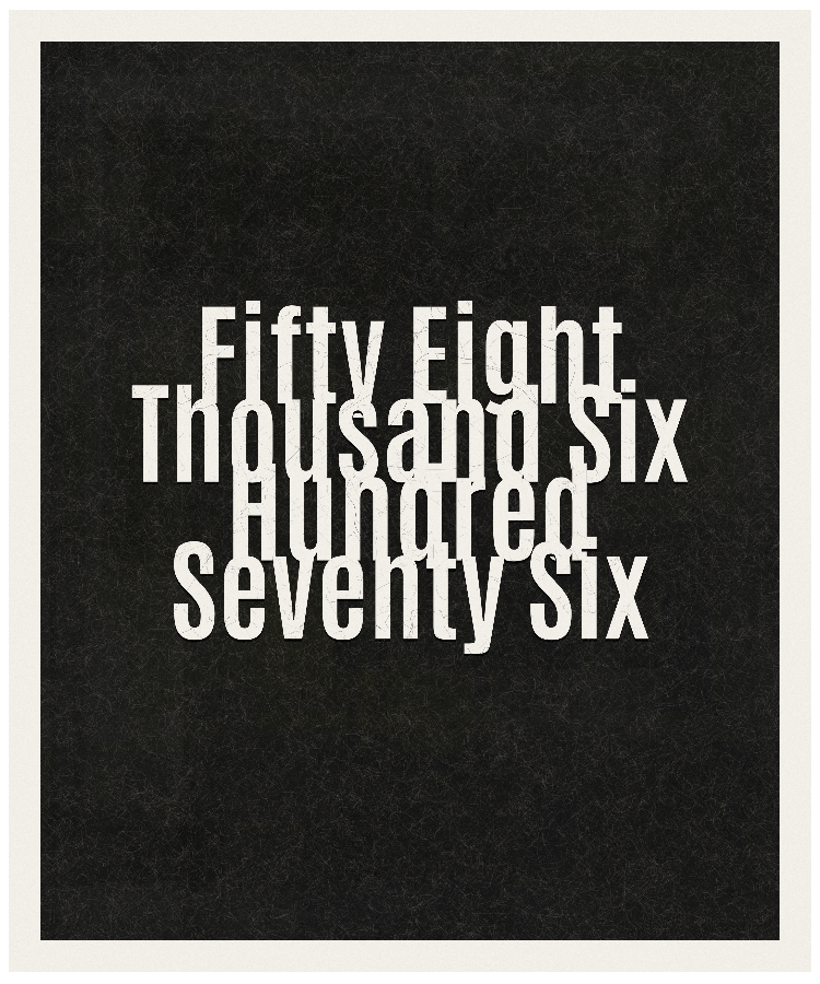 Count #58676