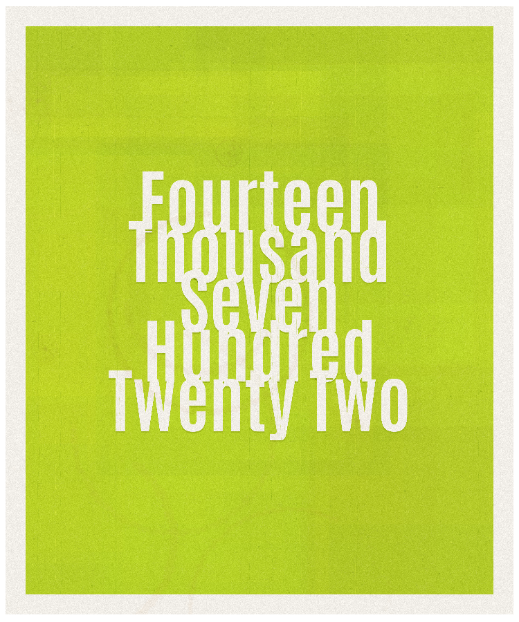 Count #14722