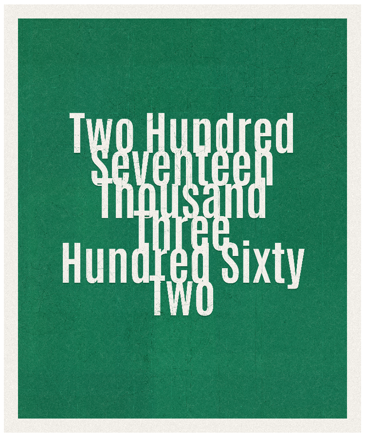 Count #217362
