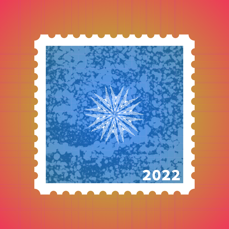 Snowflake stamp #19