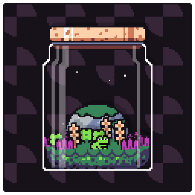 Toad Terrarium #255