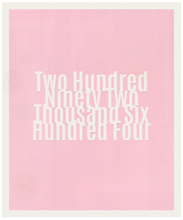 Count #292604