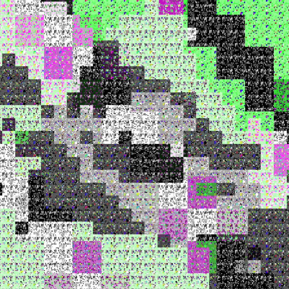 The Sight of Pixelated Land #4