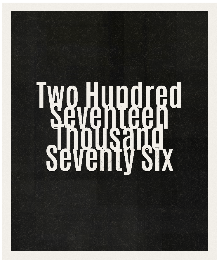 Count #217076