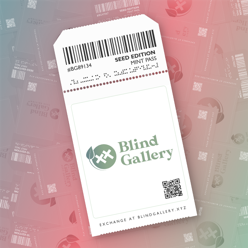 Blind Gallery Mint Pass (Seed Edition) #180