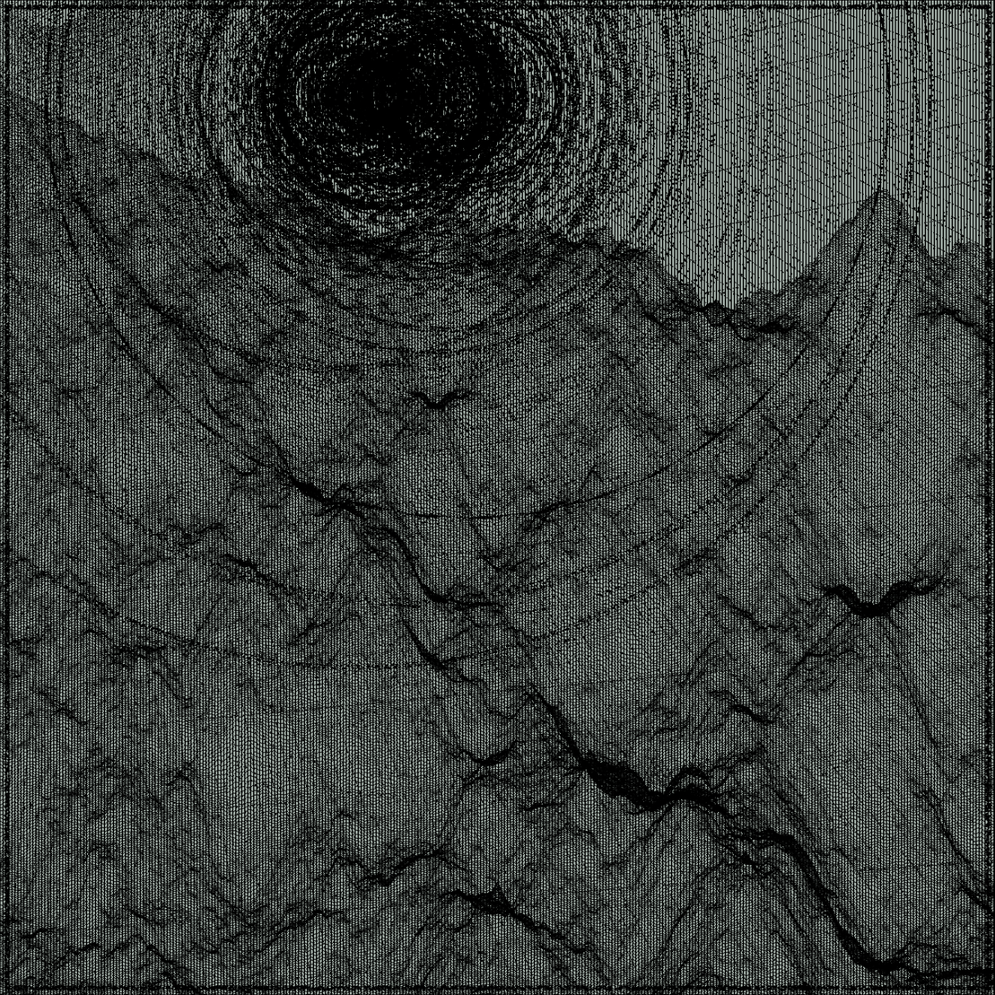 Surreal classic generative landscape #5