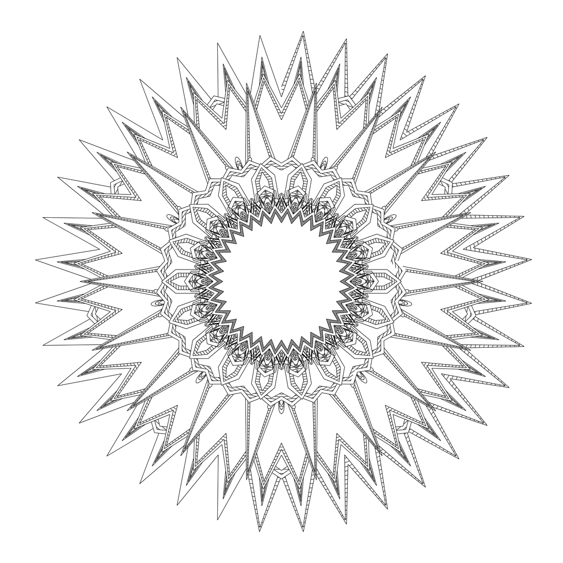 LL21 Mandala #354