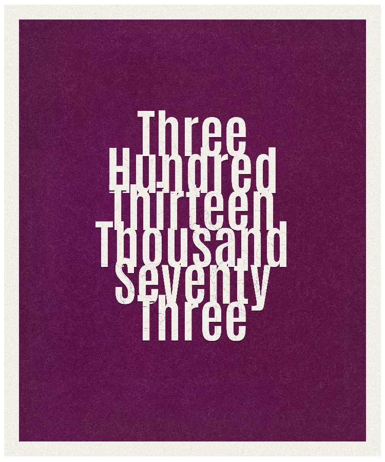 Count #313073
