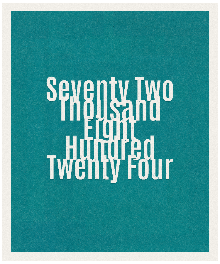 Count #72824