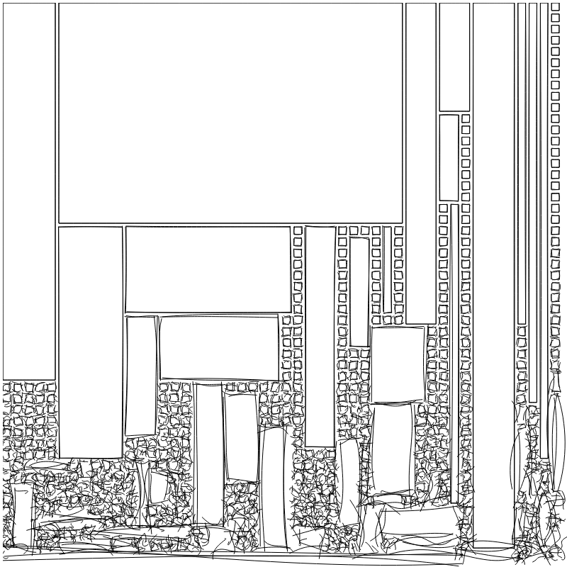 Strips layouts - rougher #8