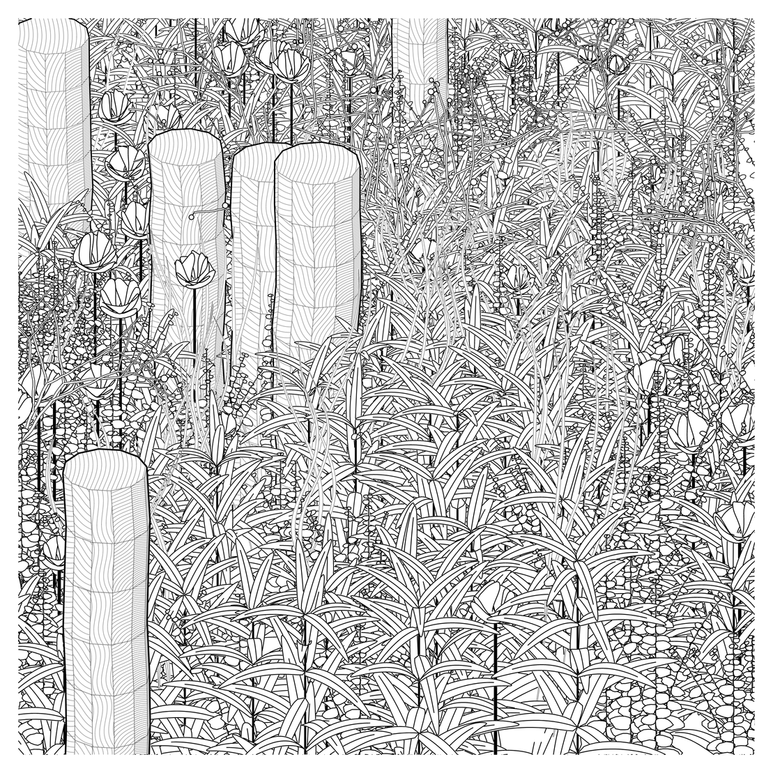 Garden, Monoliths #144