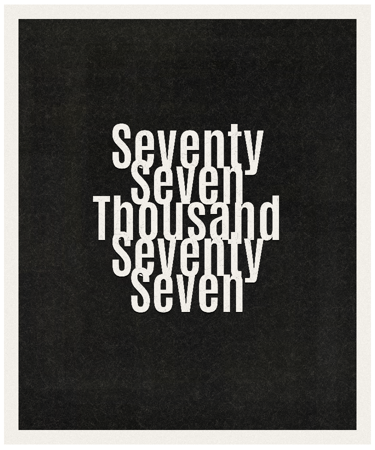 Count #77077