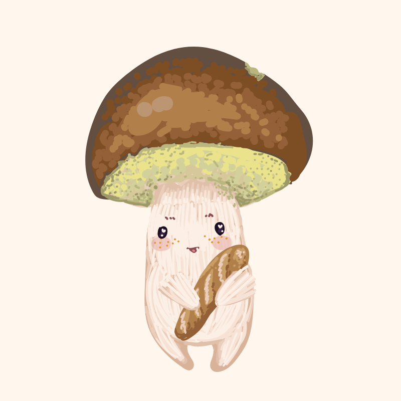 Cute Mushrooms Forest Guys #13