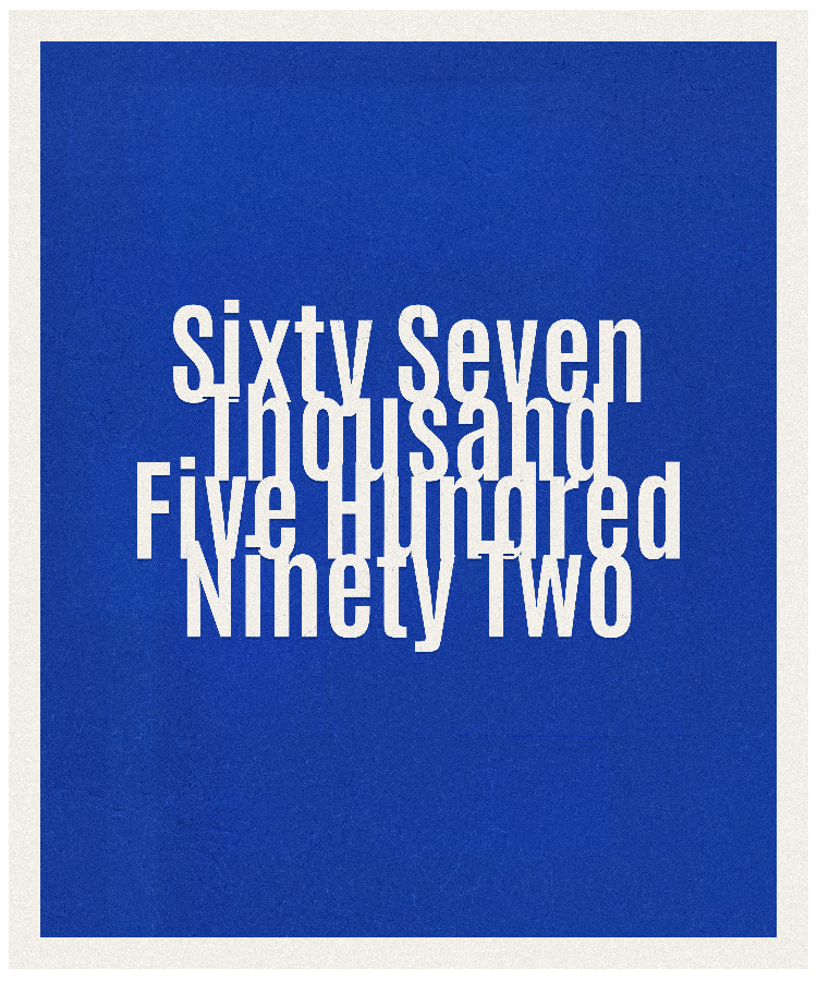 Count #67592