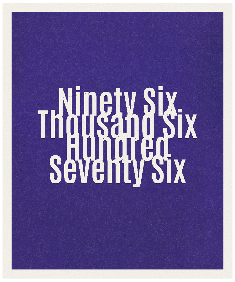 Count #96676