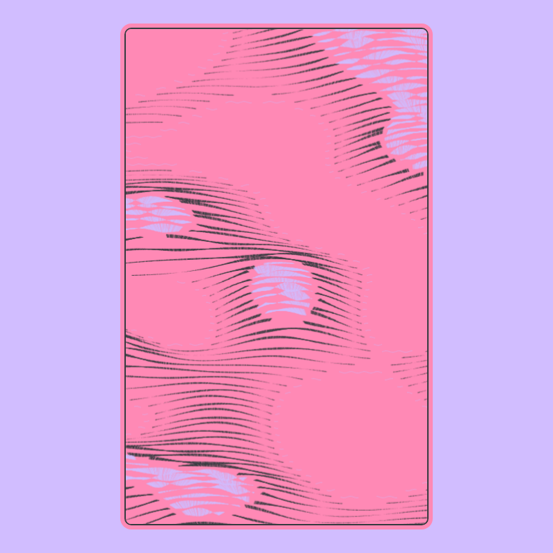 Topographic Playing Card #17