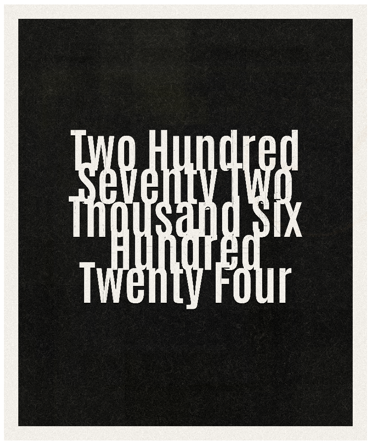Count #272624