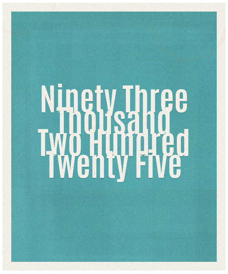 Count #93225
