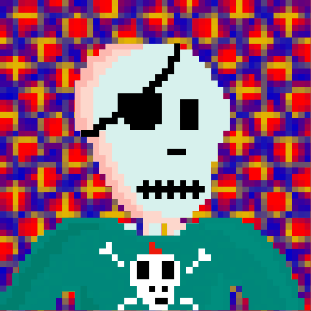 PIXEL SKULLETTI 1 #197