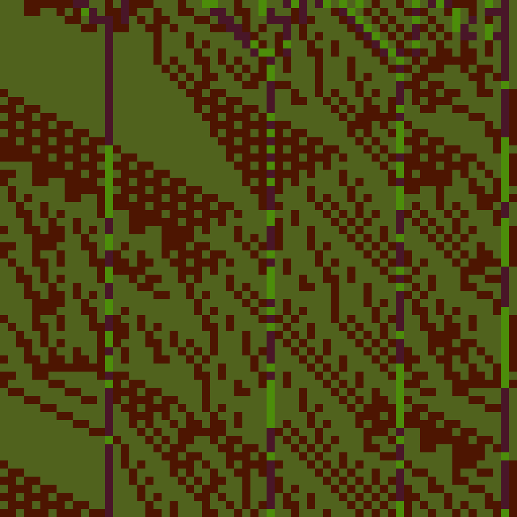 Blending Neighbors Cellular Automata #24