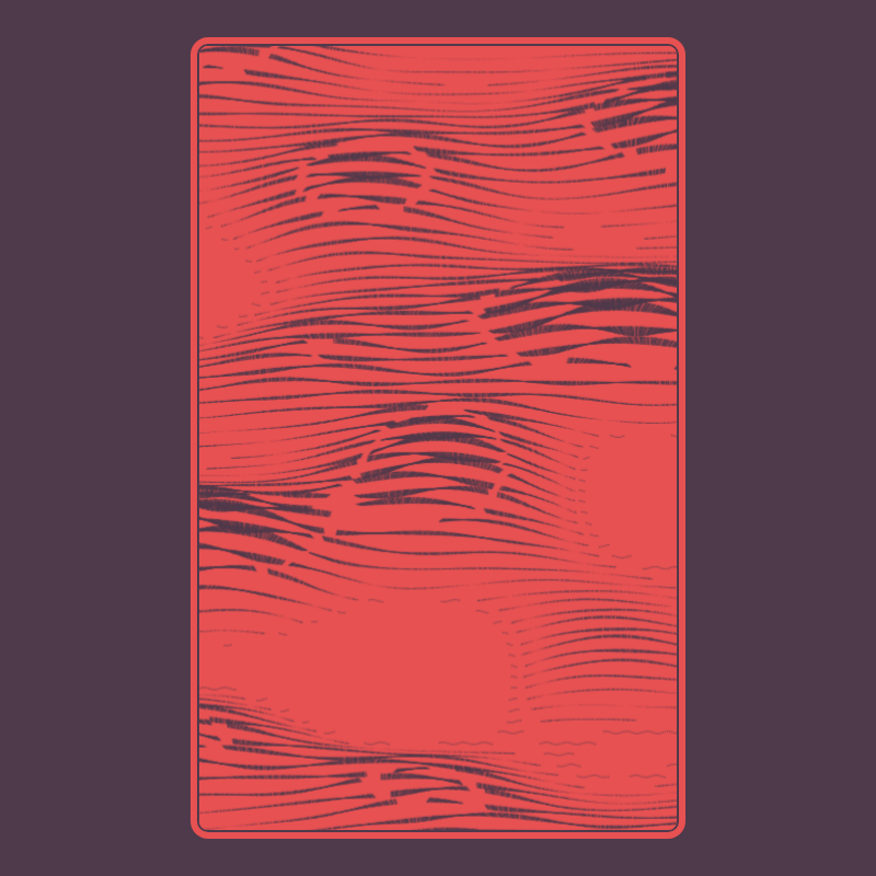 Topographic Playing Card #98