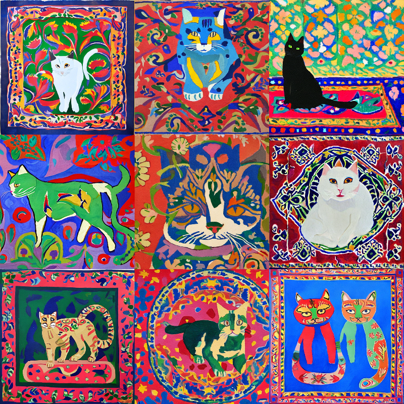 99 Patchworks of 9 Lives #30