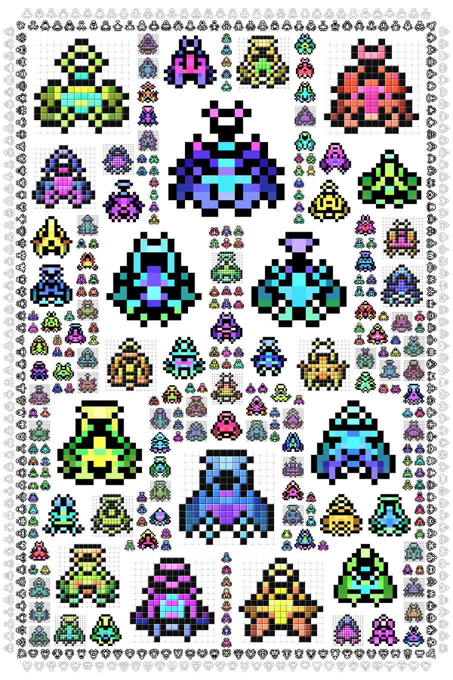 Pixel Spaceships #25