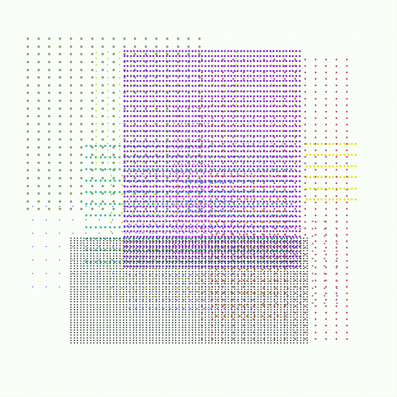 pointillist patchwork #23