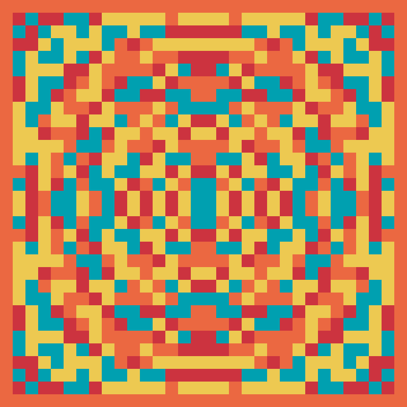 Pixel Mandala #72