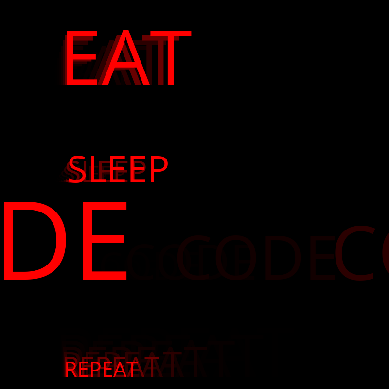 Eat Sleep Code Repeat #27