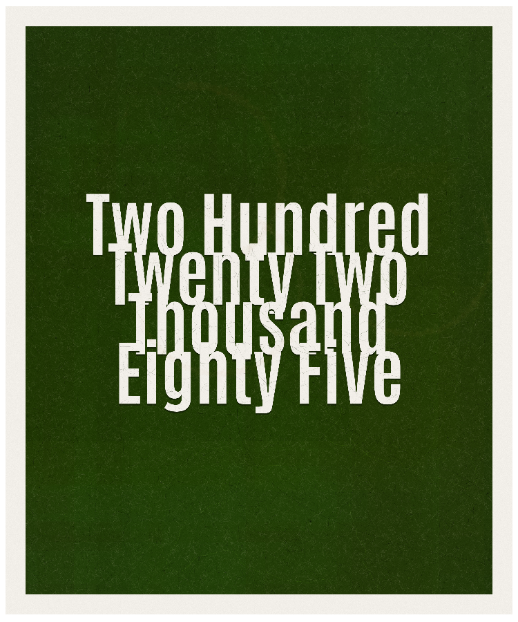 Count #222085