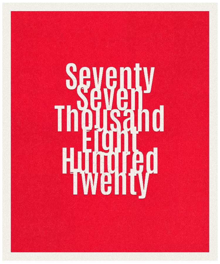 Count #77820