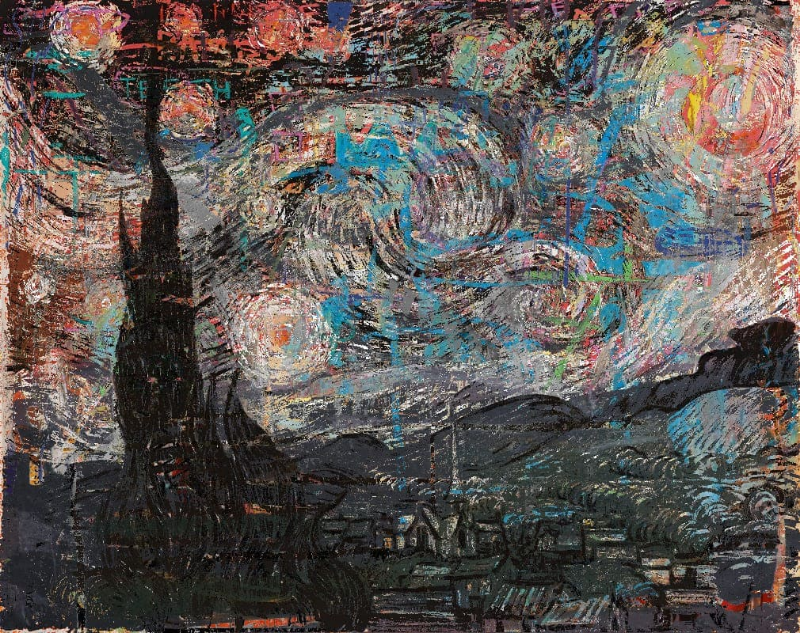 The Starry Night Expressionism #32